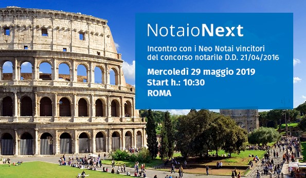 OA SISTEMI e la rete dei Centri di Assistenza invitano i Neo Notai del Lazio a Roma Mercoledì 29 Maggio!