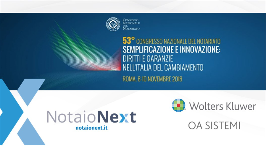 OA SISTEMI al 53° CONGRESSO NAZIONALE DEL NOTARIATO