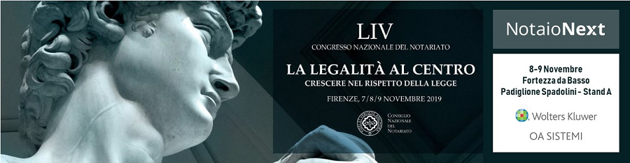 OA SISTEMI al 54° Congresso Nazionale del Notariato - Firenze